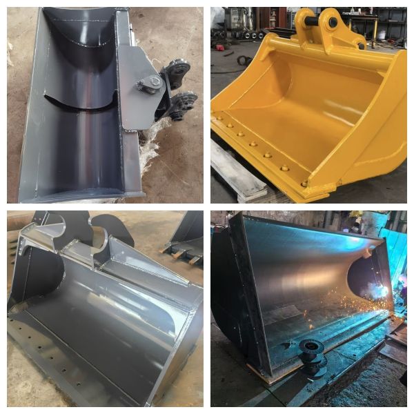 Customized  Excavator Grading Bucket S30 S40 S50 S60 S70 Mount Tiltrotator Ditching Finishing Bucket Supplier