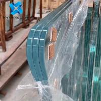 10.76mm Vidro laminado temperado Vidro laminado PVB transparente