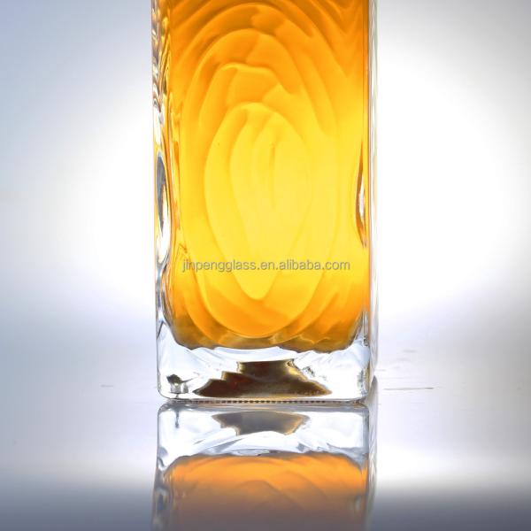 Transparent Glass Miniature Wine Bottles with Cork 75cl Glass Bottles