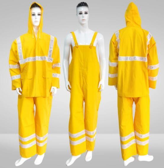 Vêtements de travail de deux pièces unisexe Hi Vis