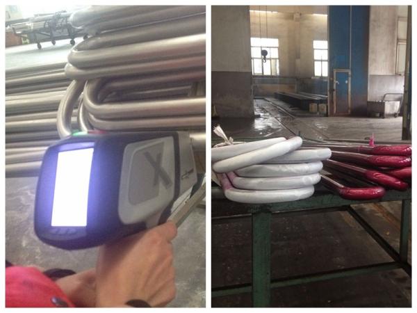 ASTM B338 Titanium U Tube For Heat Exchanger 1.0mm / 1.2mm