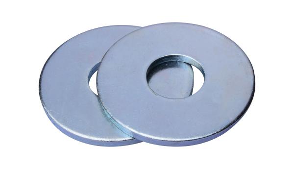 16mm Aluminium Round Flat Washers , Bulk Uss Flat Washer Galvanized