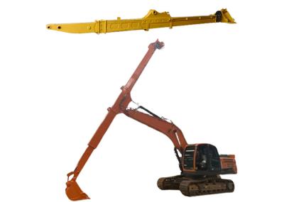Two Section Excavator Telescopic Boom Arm With Standard Or Clamshell Bucket