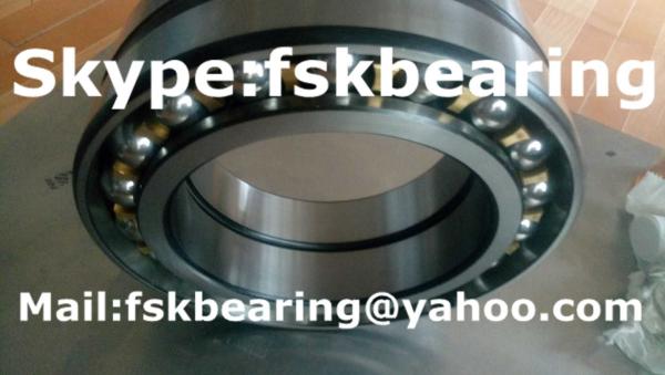 Two Row 503749 305172 B FAG Angular Contact Ball Bearing Brass Cage