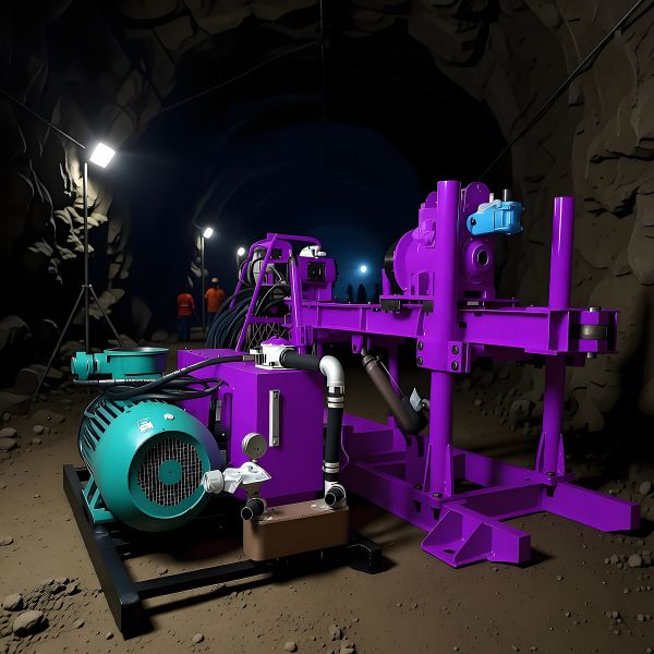 Mobile Small Core Drilling Rig High Torque and Thrust Required Diamond Core Drill Machine