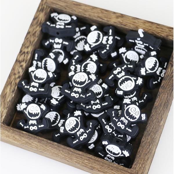 Halloween Series Silicone Focal Beads DIY For Pen Keychains