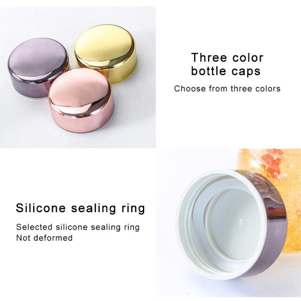 150ml 200ml Edible Glass Honey Jars Round Shape Custom Logo