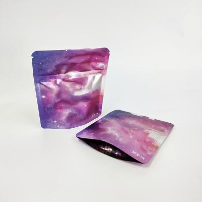 3.5g Child Resistant Custom Mylar Bag Aluminum Foil Resealable Stand Up