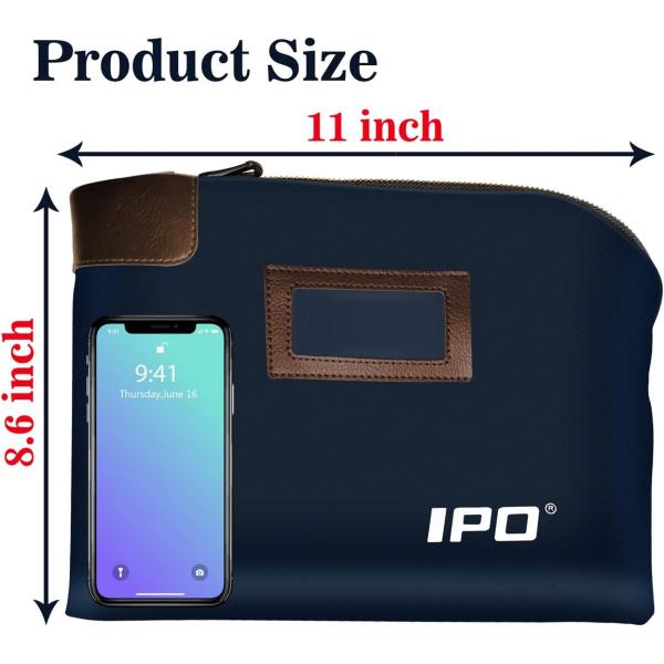 Водонепроницаемая сумка с замком и двумя ключами, 11х8,6 дюйма, бумажная сумка, сумка с монетом, с циппом,