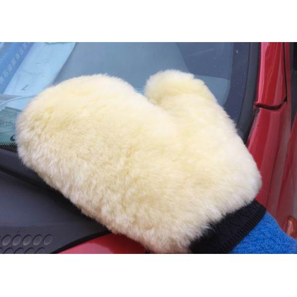 Автомобиль перчатки мойки овчины детализируя супер шерсти овчины нежности 100% реальные