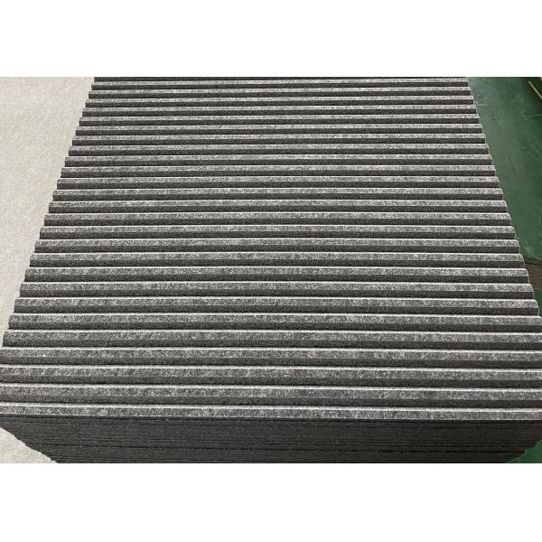 100% Polyester Fiber 3D Acoustic Wall Panels Soundproof