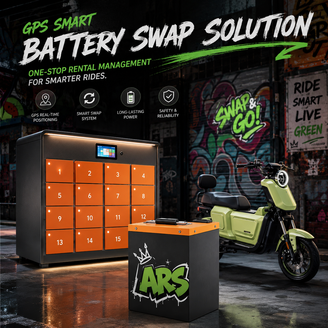 Custom 48V 60V 72V LiFePO4 Battery for Wenbox U7 E-bike Scooter Motorcycle