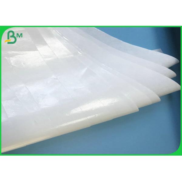 papier enduit de pe Le PE étanche à l'humidité de 50gsm +10g a enduit le petit pain de papier pour la bougie de emballage