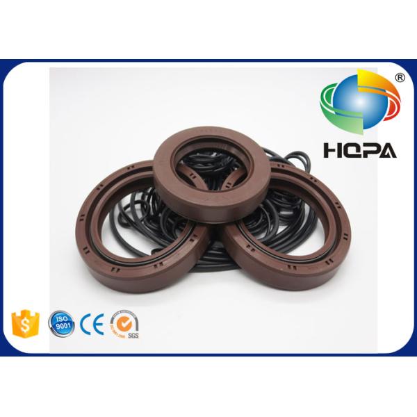 HPV102 HPV118 Pump Seal Kit for Hitachi ZAXIS200-3 Main Pump Black + Brown