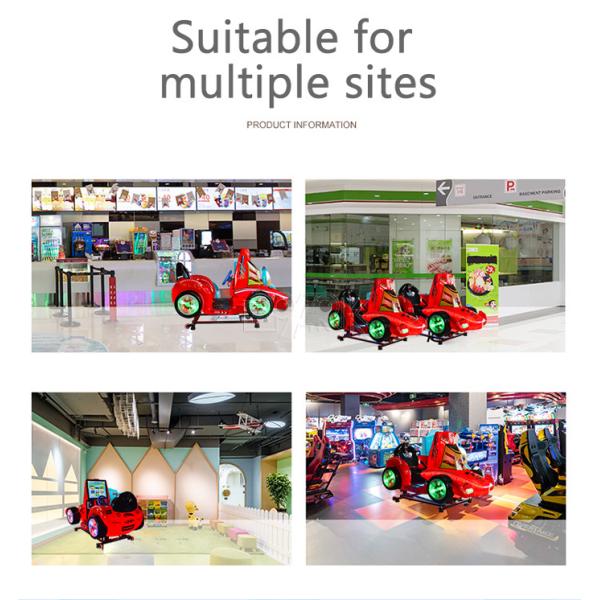 2021 new F1 outrun 3D racing cradle children's electric shopping mall kids game machine swing machine