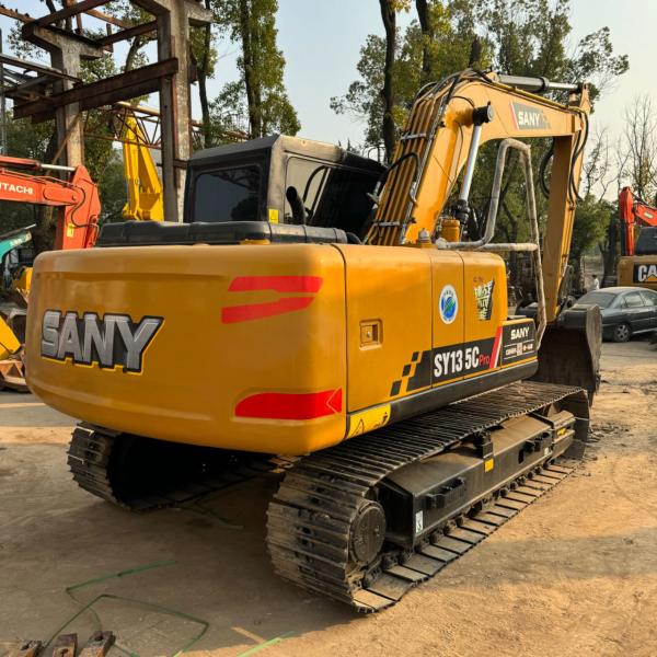 69.6KW segunda mão Sany 135 Excavator para esmagamento Usados Excavatores de mão 2019