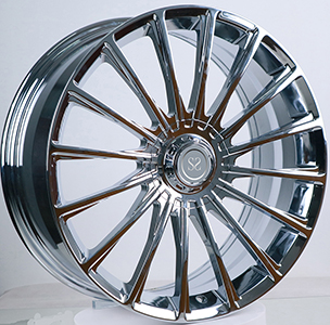 Mercedes Benz GLS 2021 Custom Chrome Forged Wheels 21x10 And 21x11