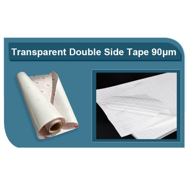 Multi Purpose Use Strong Clear Double Sided Tape 90μm
