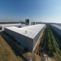 Entrepôt de stockage de métaux préfabriqués de grande portée