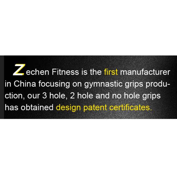 WOD Crossfit Hand Grips 3hole Red Suede Microfiber Leather For Pull Ups Muscle Ups