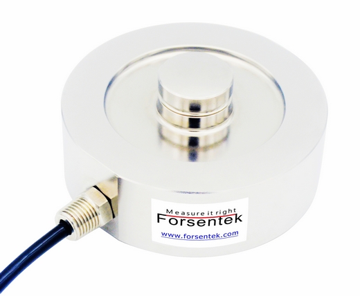 Waterproof Disc Load Cell 1000kN 500kN 300kN 200kN 100kN 50kN Round Force Sensor
