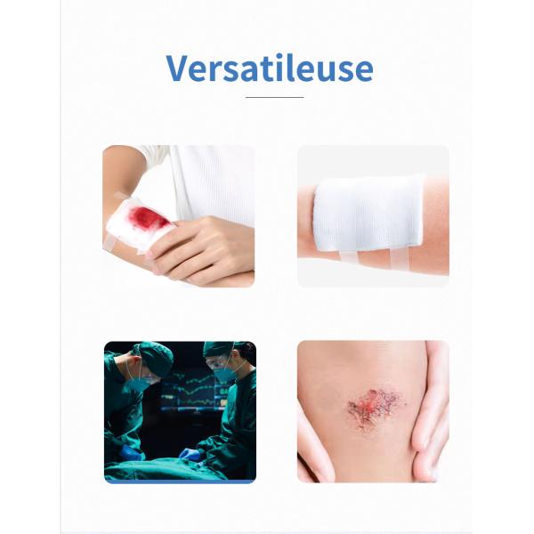 Hot Sales Professional Supplier of Medical Consumables Cut-edge Gauze Bandage Gauze Roll Non-sterile