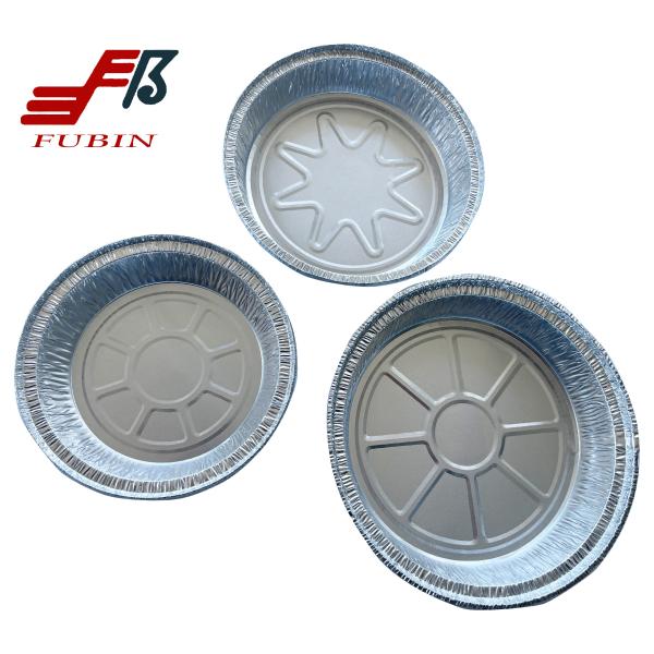 1300ml Round Foil Trays Aluminum Foil Container For Baking Cooking