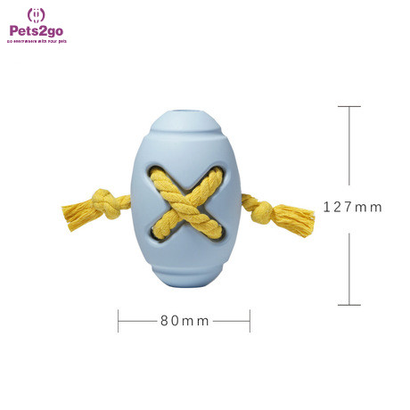 Резиновые материальные игрушки жевания любимца утечки еды 128X51mm