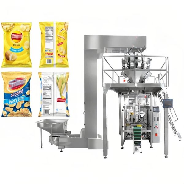 Vertical Collar Type Packing Machine High Precision Multihead Packing Machine