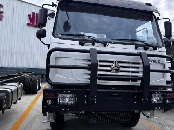 Sinotruk HOWO 8X4 Cargo Truck 400hp 12 Wheels Ghost Face Cab