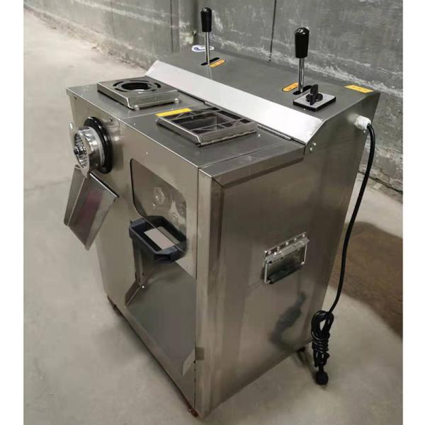 Hotel Commercial Meat Cutter And Grinder Small Desktop Stainless Steel Mechanical Automatic Meat Mincer Machine