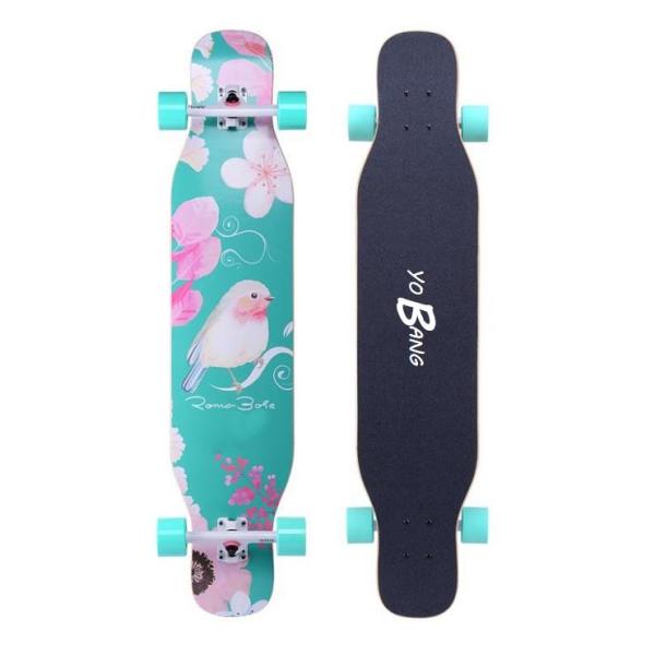 42inch Freeride Longboard Dancing Skateboard Complete Cruiser For Girls Adults