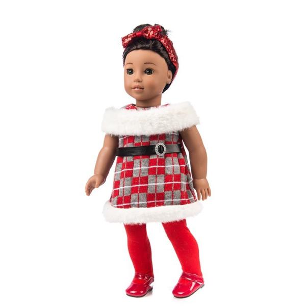 3pcs set Doll clothing for 15 inch doll dress skirt tops fit for 45cm 50cm height girl doll