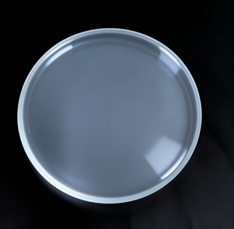 Clear Optical Glass Quartz Plate Round Wafer Sophisticated Technology Customized Heat Resistant