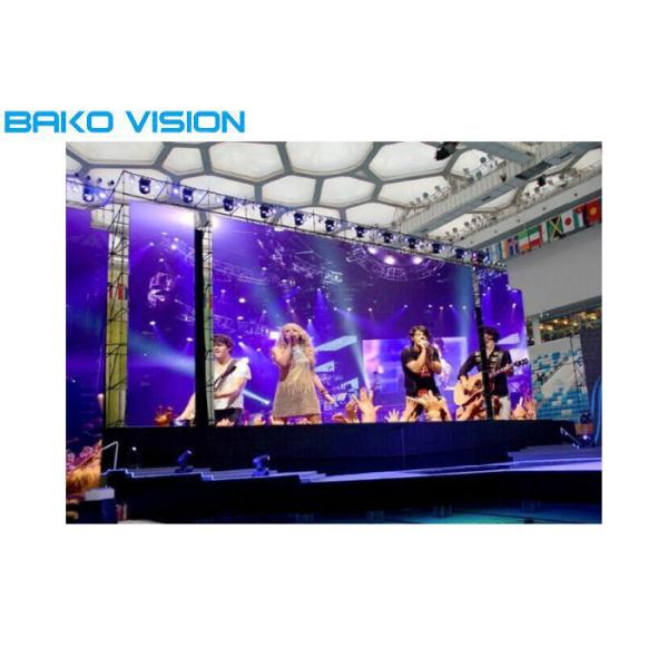 SMD 3 In 1 Advertising Led Billboard , Full HD Led Display 500x500x80mm For Stage
