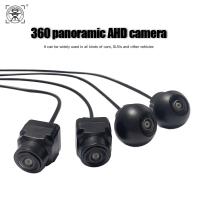 6 système se garant panoramique imperméable de caméra d'aide de la caméra 720P de voiture de vision nocturne d'IR LED