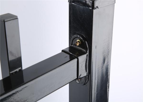 Garrison Fencing Panels 2.4m*2.4m width Upright picket 15 pieces Spacing 130mm Rail 40mm wall thickness 1.6mm