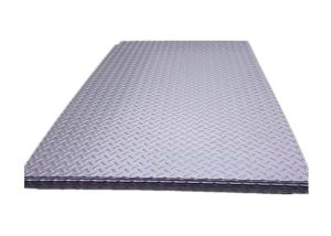 3mm Thickness Galvanized Checkered Plate Steel A36 Ss400 S235jr St37