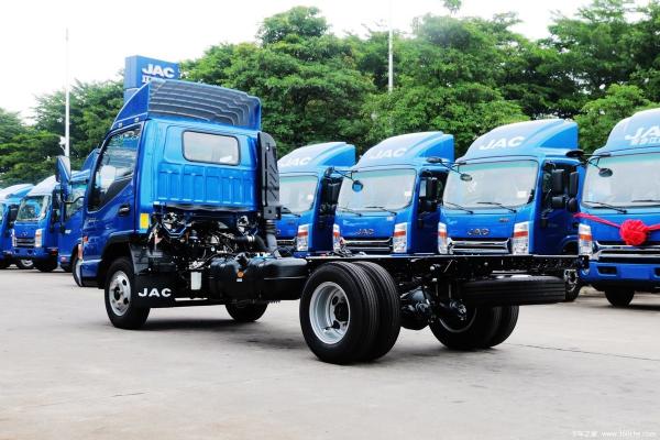 Caminhão 60-80km/H da carga da luz de JAC Lorry 120hp do diesel ou da gasolina