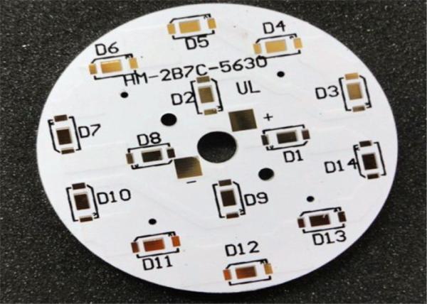 LED Spot light Aluminum PCB Board , Pcb Aluminum Board 1oz Cu Thickness