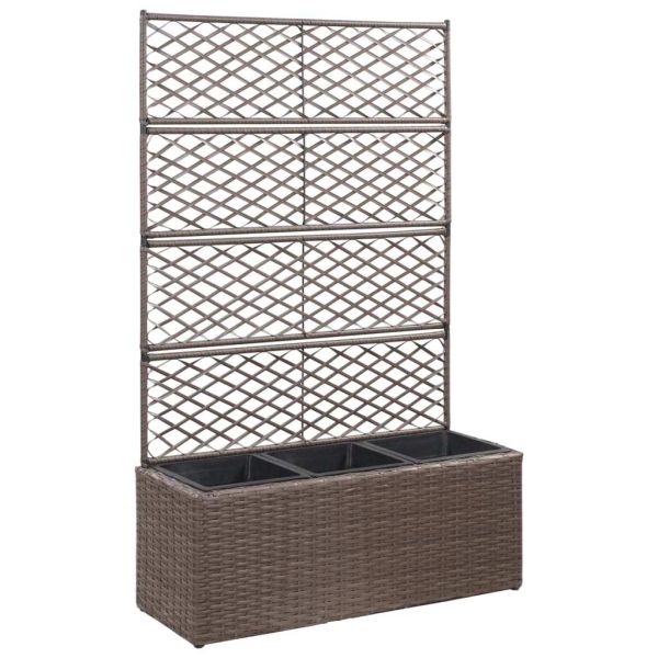 Wholesale Promotion Wicker Rattan Indoor Outdoor Patio Garden Courtyard Flower Pot Plants Stand
