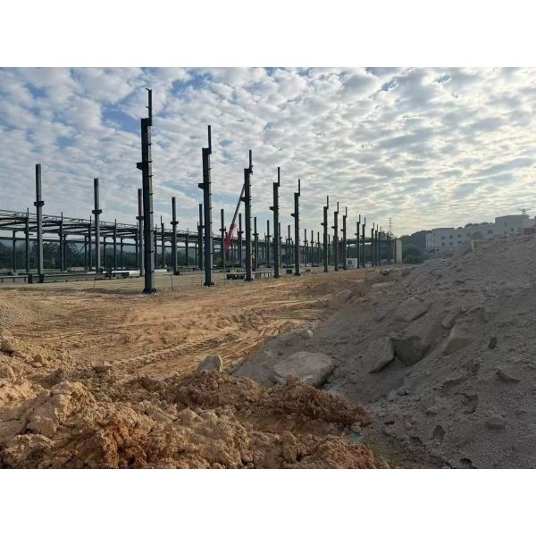 Customized Prefabricated Steel structure Frames for Tanzania Manufacturing Plants | Heavy-Duty H-Beams for Industrial Use/Factory warehouse with PVoC/COC certification