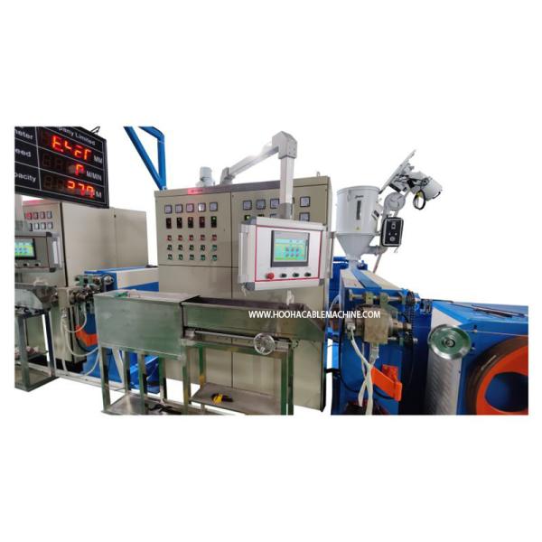 Customized Cable Making Machine , Double Layer Cable Extruder Machine