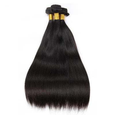 O cabelo humano do Virgin reto brasileiro puro de 100% empacota a extensão do cabelo do vison
