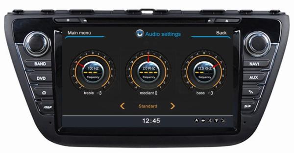 Ouchuangbo Suzuki SX4 Cross 2014 S100 platform automobile GPS DVD transmitter fm MP3 player OCB-337