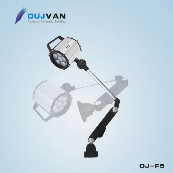 IP65 LED CNC Machine Work Light 270° Adjustable Aluminum Arm Lamp For Machining Center Engraving Machine