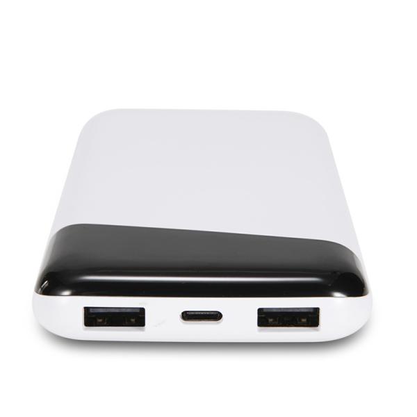 Rohs Qi Wireless Power Bank 10000mah , Wireless Charging Bank Qc3.0 Built - In Cable Design