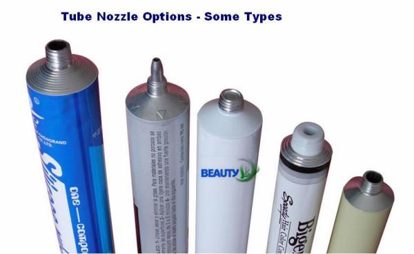 Eco Friendly Aluminium Collapsible Tubes , Metal Squeeze Tubes For Cosmetics