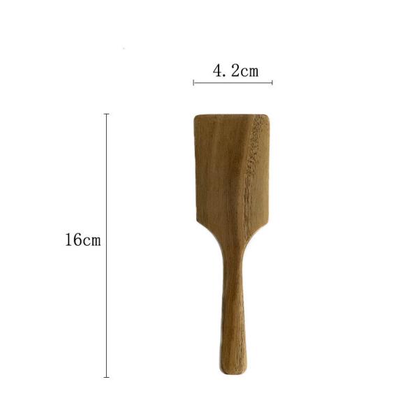 Outdoor Camping Portable Shovel Spoon Fork Wooden Spatula Cake Knife and Fork Cheese Set
