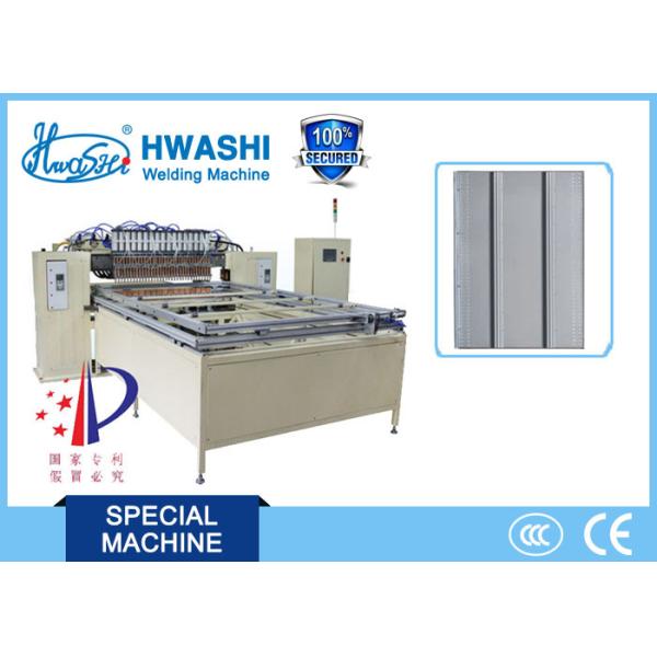 Tension d'entrée adaptée aux besoins du client par soudeuse automatique à grande vitesse en métal de tôle d'acier de porte